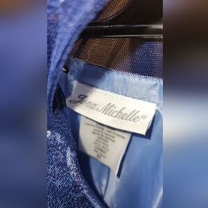 Jona Michelle Blue Kids Formal Dress